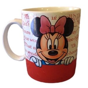 Disney Minnie Mouse Red Mug
